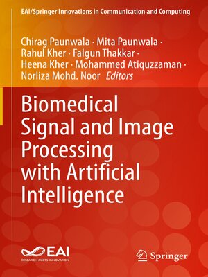 cover image of Biomedical Signal and Image Processing with Artificial Intelligence